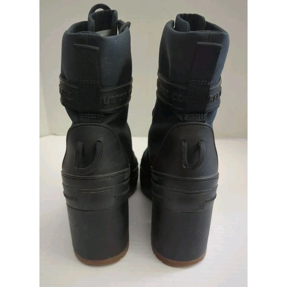 Converse Black Lace Up Boots - Picture 11 of 14